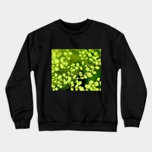 Awesome green leaves tree Crewneck Sweatshirt